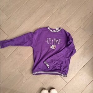 Disney Winnie the Pooh Purple Sweatshirt